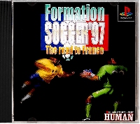 Formation Soccer '97 - The Road to France JP Playstation  box art